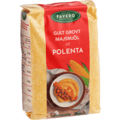 Majsmjöl Polenta Grovmalen 1kg Favero.