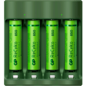 Batteriladdare GP ReCyko Everyday B421 Inkl Batterier 1st GP.