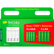 Batteriladdare GP ReCyko Starter Kit E411 Inkl. Batterier 1st GP.