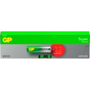 Batteri GP Super Alkaline AA/LR6 12-pack GP.