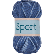 Garn Sport Jeans 100g Falkgarn.