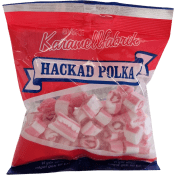 Hackad Polka 160g Byske Karamellfabrik.