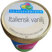 Glass Italiensk Vanilj 550ml Lilla Glassfabriken.