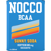 Energidryck Sunny Soda 33cl 4-p Nocco.