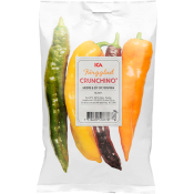 Crunchino spetspaprika 250g Klass 1 ICA.