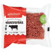 Högrevsfärs Fetthalt 15% 500g Nyhléns Hugosons.