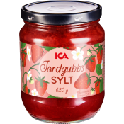Jordgubbssylt 620g ICA.