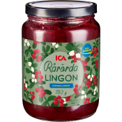 Lingon Rårörda 750g ICA.