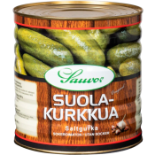 Saltgurka Sauvos 1600g Sponsab.