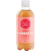 Kombucha Persika Eko 400ml Kultures.