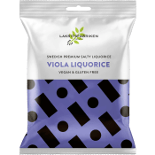 Premium Liquorice Salty Viola 100g Lakritsfabriken.