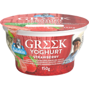 Yoghurt Grekisk Jordgubb 150g Salakis.