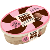 Glass Chokladbomb Utan Tillsatt Socker 850ml Alvestaglass.