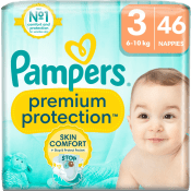 Blöjor Premium Protection Strl 3 6-10kg 46-p Pampers.