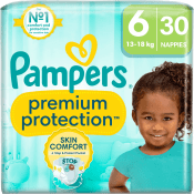 Blöjor Premium Protection Strl 6 13-18kg 30-p Pampers.