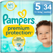 Blöjor Premium Protection Strl 5 11-16kg 34-p Pampers.