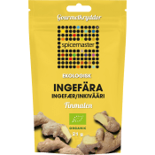 Krydda Ingefära mald påse Ekologisk 21g Spicemaster.