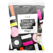 Engelsk Lakritskonfekt 500g Treatville.