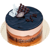 Trippel Chokladmousse 6-8 Bitar 750g Dahls Bageri.