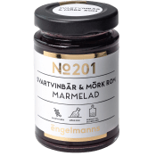 Marmelad Svartvinbär & Mörk Rom 120g Engelmanns.