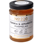 Marmelad Persika & Amaretto 120g Engelmanns.