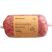 Salsicciafärs Färsk Naturell 400g Köttkultur.
