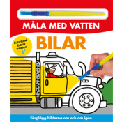 Måla med vatten. Bilar.