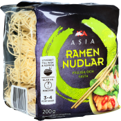 Ramennudlar 200g ICA Asia.