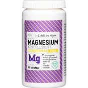 Magnesium Citrussmak Tuggtablett 60-p ICA Hjärtat.