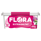 Margarin Extrasaltat växtbaserad 59% 400g Flora.