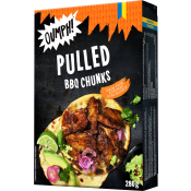 Pulled BBQ chunks 280g Oumph.