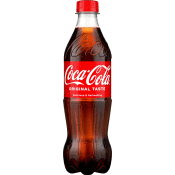 Läsk 50cl Coca-Cola.