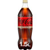 Läsk Cola Zero Koffeinfri 150cl Coca-Cola.