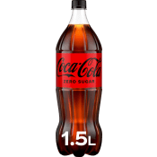 Läsk Cola Zero 1,5l Coca-Cola.