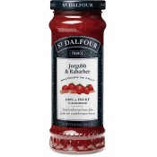 Marmelad Jordgubb & Rabarber 284g St.Dalfour.