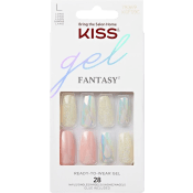 Lösnaglar Gel Fantasy Nails Party's Over 1st KISS.