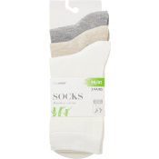 Socka 3p beige mix 39/41 mywear.