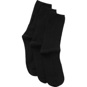 Strumpa 3p ribb svart 36/38 mywear.