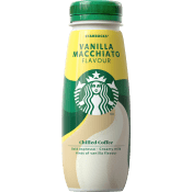 Iskaffe Vanilla Bean Macchiato 220ml Starbucks®.