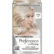 Hårtoner Platinum Ice Le Blonding Acidic Toners 1-p Préférence.