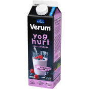 Yoghurt Drottningbär Laktosfri 2,2% 1000g Verum®.