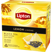 Te Svart Lemon Pyramid 20p Lipton.