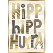 Kort hipp hipp hurra.