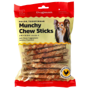 Tuggpinnar med kycklingkött 360g Dogman.