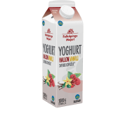Yoghurt Hallon Vanilj 2,7% 1000g Falköpings Mejeri.