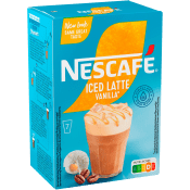 Gold Iced Latte Vanilla 7p Nescafe.