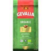 Kaffe Mellanrost Hela bönor Ekologiskt 450g KRAV Gevalia.