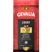 Kaffe Mörkrost Ebony hela bönor 500g Gevalia.