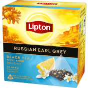 Te Svart Russian Earl Grey Pyramid 20p Lipton.