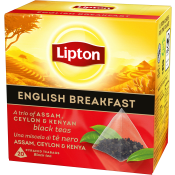 Te Svart English Breakfast Pyramid 20p Lipton.